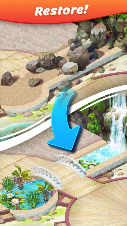 Tropical Forest: Match 3 Story screenshot-0