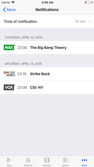 TVGuiden Screenshot