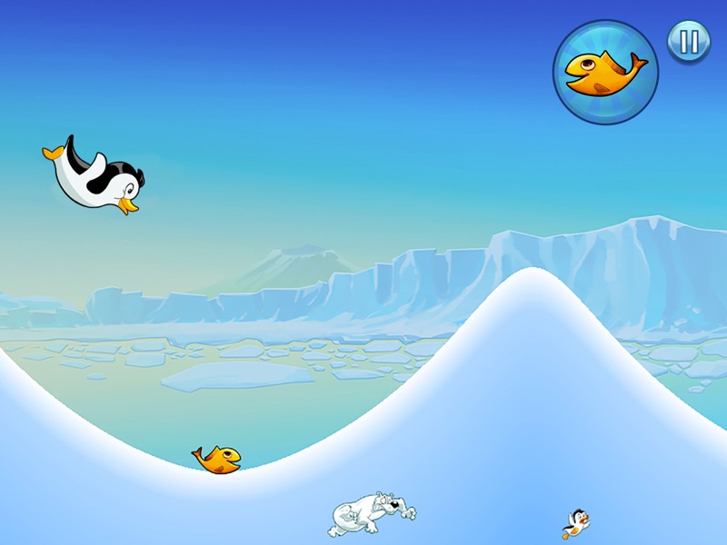 Racing Penguin: Snow Dune Game screenshot 6