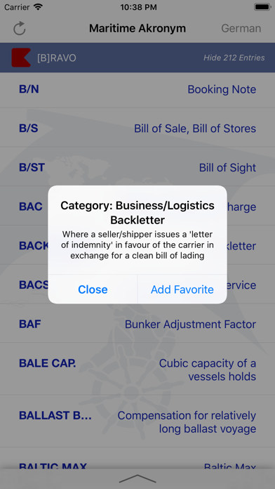 Maritime Akronym screenshot 2