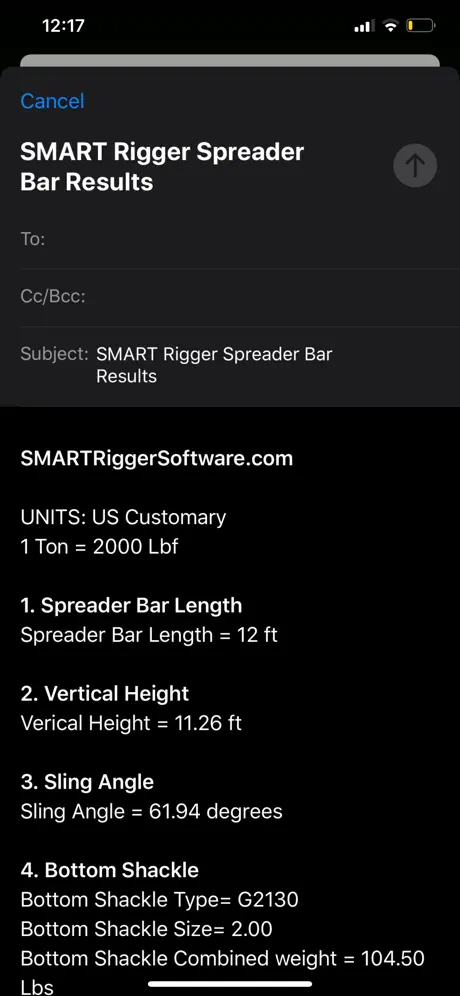 Spreader Bar App