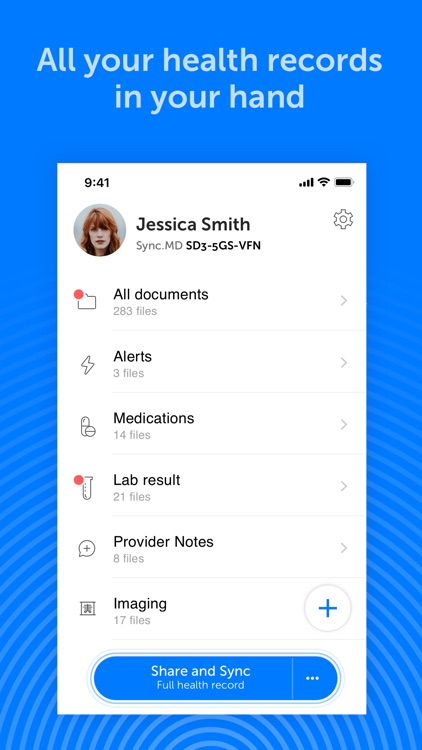 Sync.MD – Mobile Health Record
