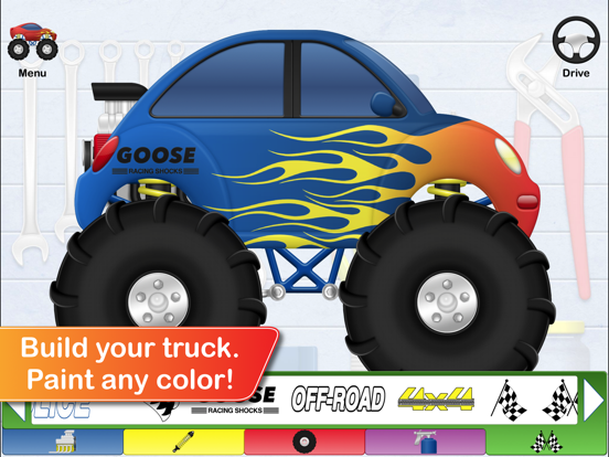 Monster Truck Doodle iPad app afbeelding 1