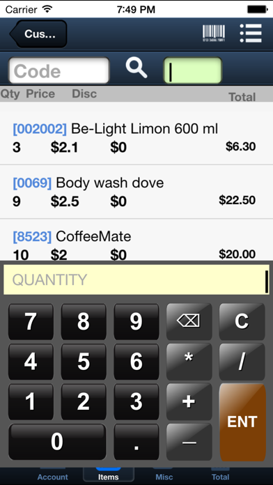 OIS Mobile Screenshot