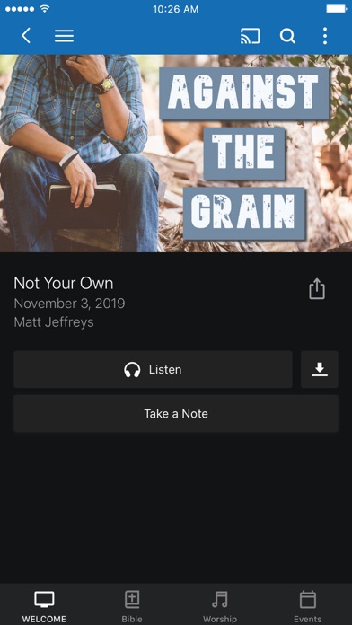 RockPoint Church, Texas Screenshot