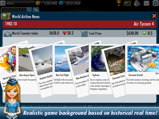 AirTycoon 4 iPad app afbeelding 3