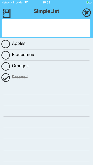 Screenshot #2 pour SimpleList
