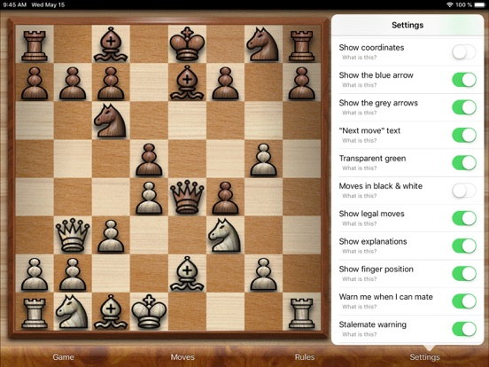 Chess Tiger iPad app afbeelding 8