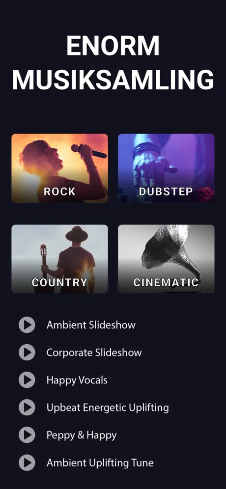 Redigera Video Musik