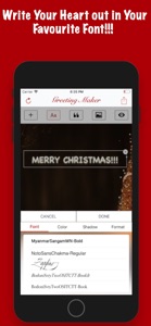 Greeting Card Invitation Maker screenshot #5 for iPhone
