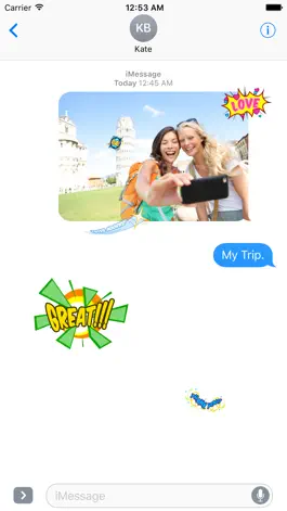 Game screenshot Comic 3D - Animated Stickers apk
