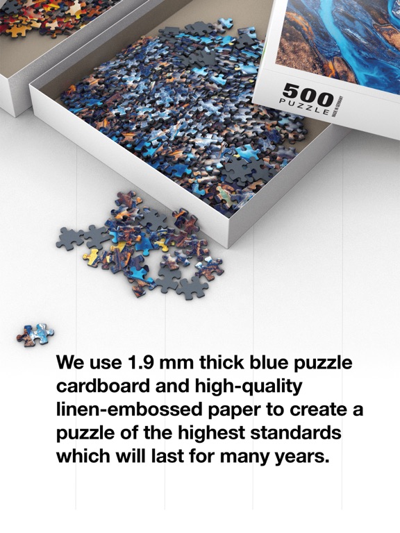 Your personal Photo Puzzle iPad screenshot