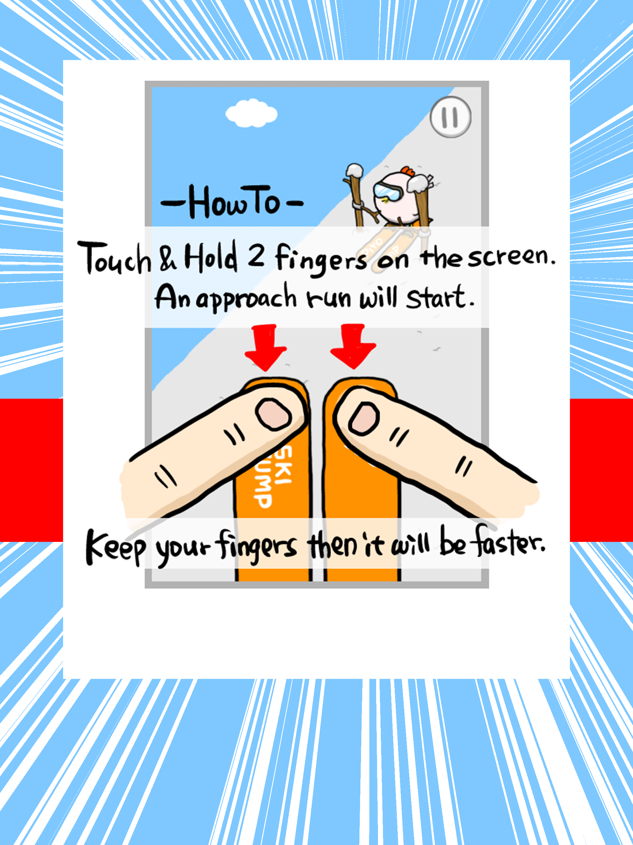 Bird Ski Jump screenshot 9