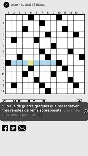 Mots encreuats de Màrius Serra screenshot 3