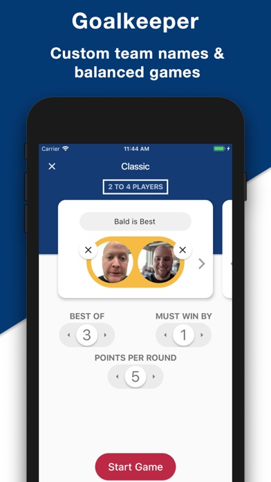 Foosball Goalkeeper Screenshot