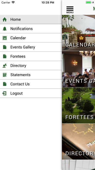 Maple Bluff Country Club iPhone screenshot 2 - Lifestyle app