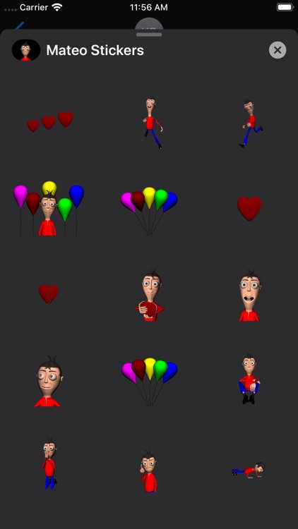 Mateo Stickers screenshot-6