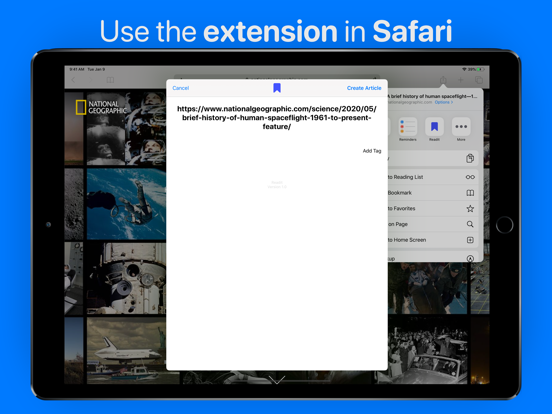 Readit - Save and Read Later iPad screenshot 5 - News app