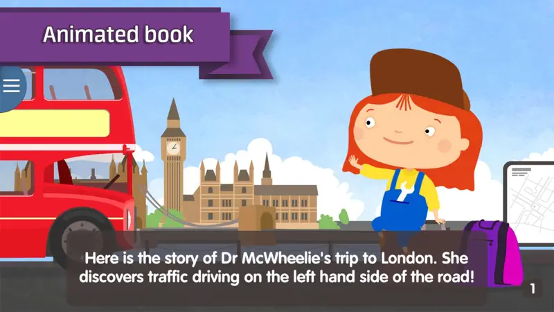 Dra. McWheelie: Londres screenshot 1 of 7