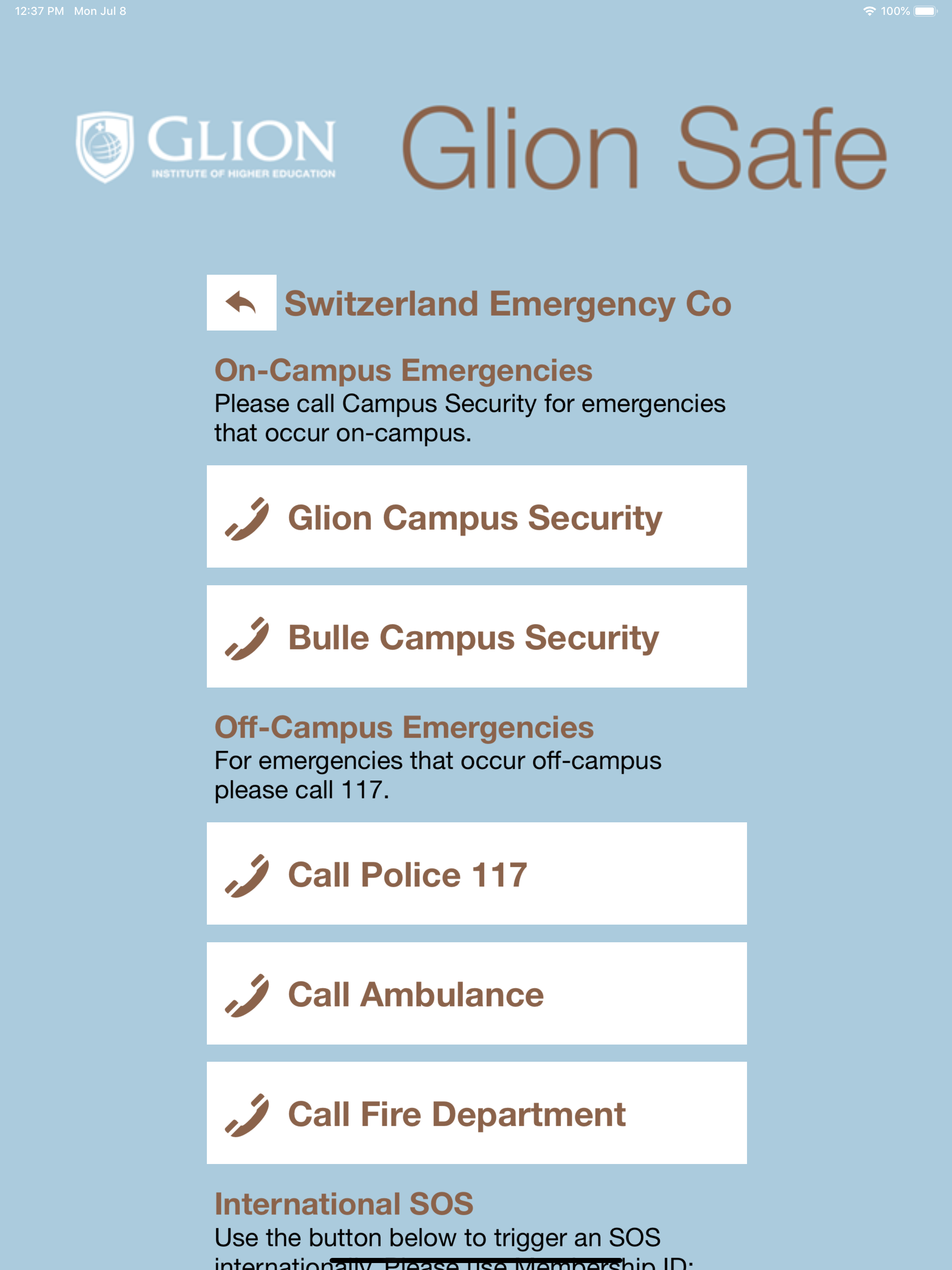 Glion Safe screenshot 11