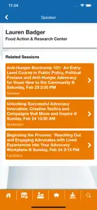 Anti-Hunger Policy Conference screenshot #4 for iPhone