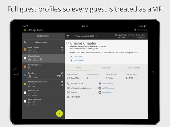 Vemos - Venue Management