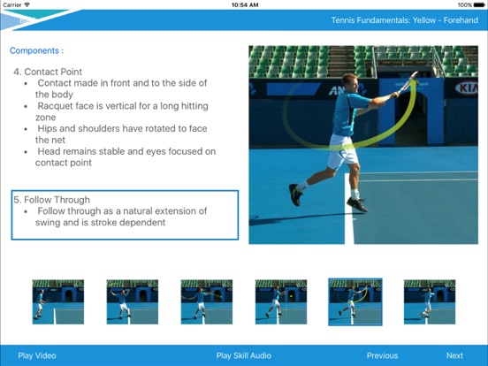 Tennis Australia Technique Appのおすすめ画像5