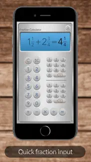 fraction calculator plus iphone screenshot 2