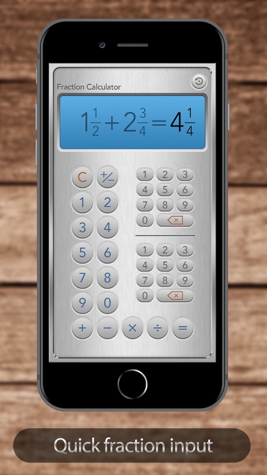 #2. Fraction Calculator Plus (iOS) 由: Tue Nguyen Minh