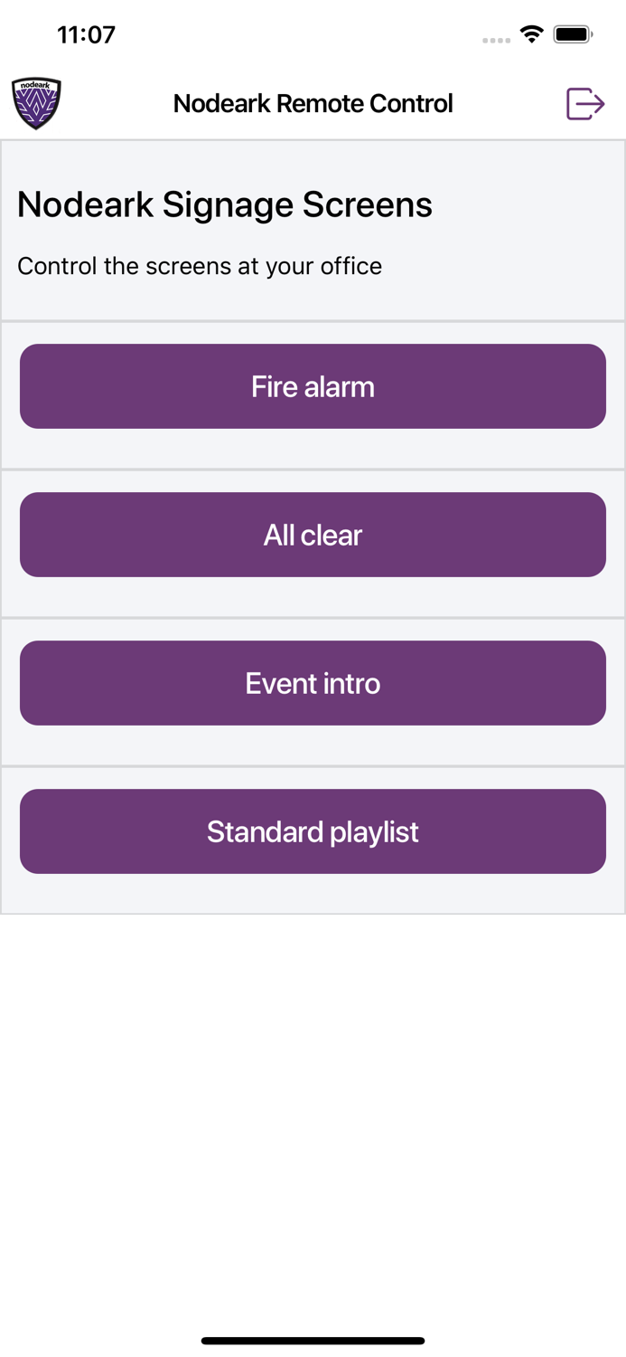 Nodeark Remote Control