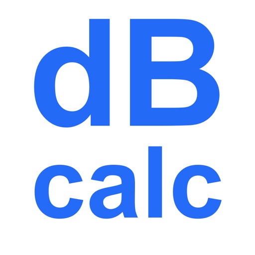 dB Calc Pro iOS App