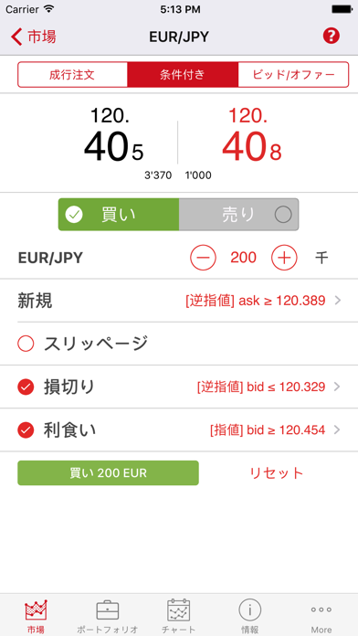 JForex Trader Japan screenshot 2