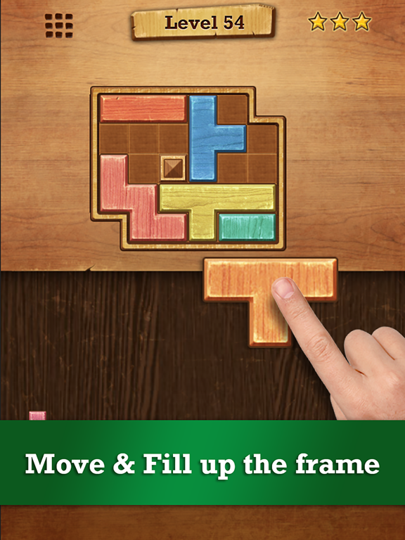 Wood Block Puzzle на iPad