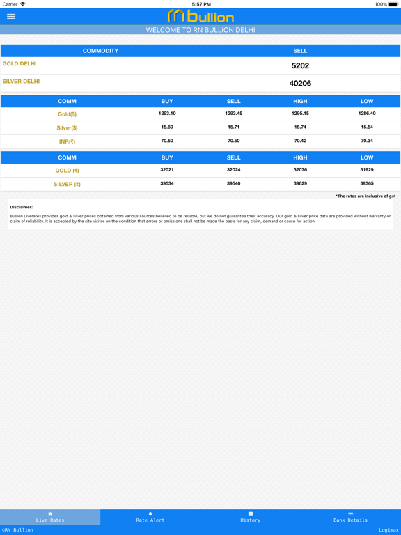 Screenshot #4 pour RN Bullion