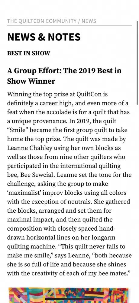 Quilting Arts Magazine