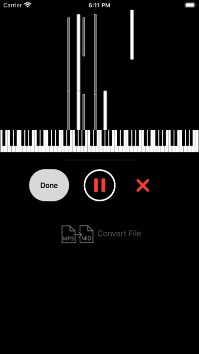 AutoPiano iPhone screenshot 2 - Music app