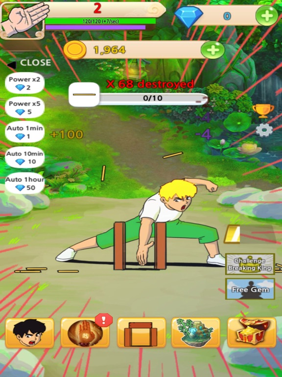 Slashing Kungfu Kata Training iPad screenshot 5 - Games app