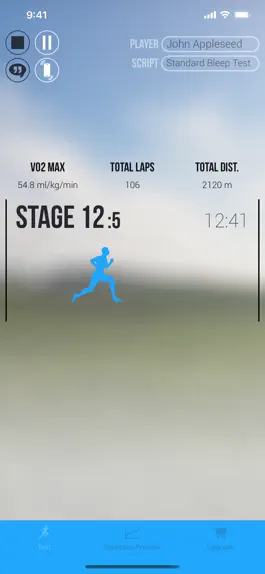Game screenshot Bleep Test Lite mod apk