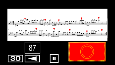 Reading Bass sheet music PRO Screenshot