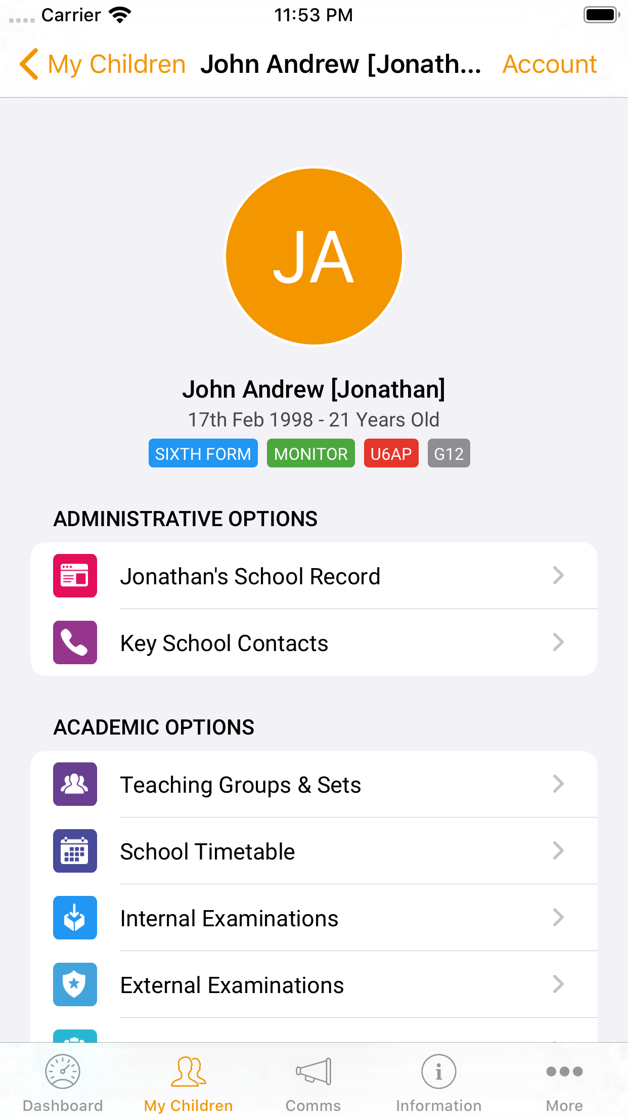 iParent App