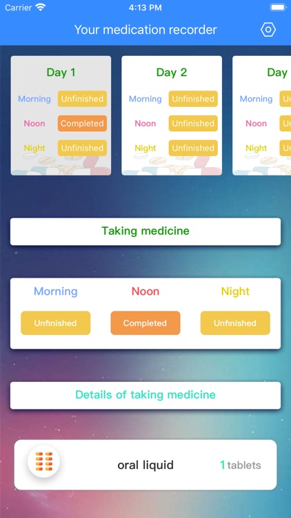 Your medication recorder