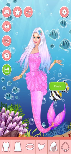 Princesa Sereia Jogos Vestir versão móvel andróide iOS apk baixar