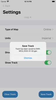Inflight Map iphone bilder 4