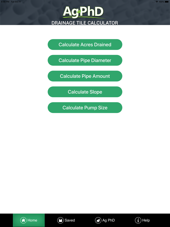 Screenshot #5 pour Drainage Tile Calculator