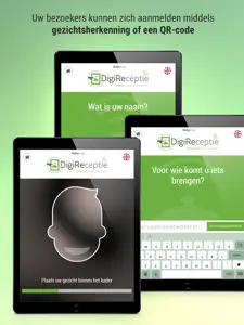 DigiReceptie Check-in App screenshot #2 for iPad
