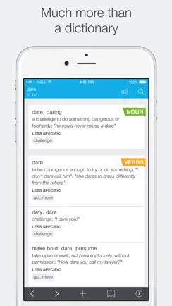 Concise English Dictionary iPhone image 1