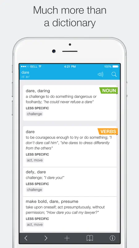 Concise English Dictionary screenshot 1 of 5