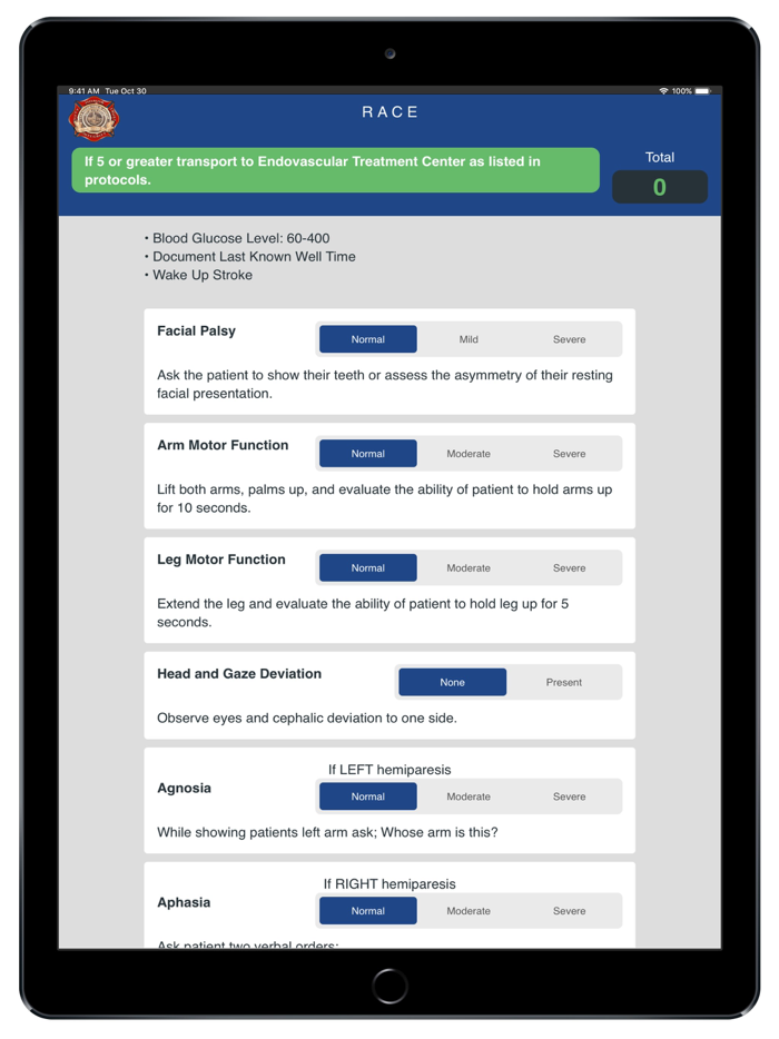 City of Las Vegas RACE Scale