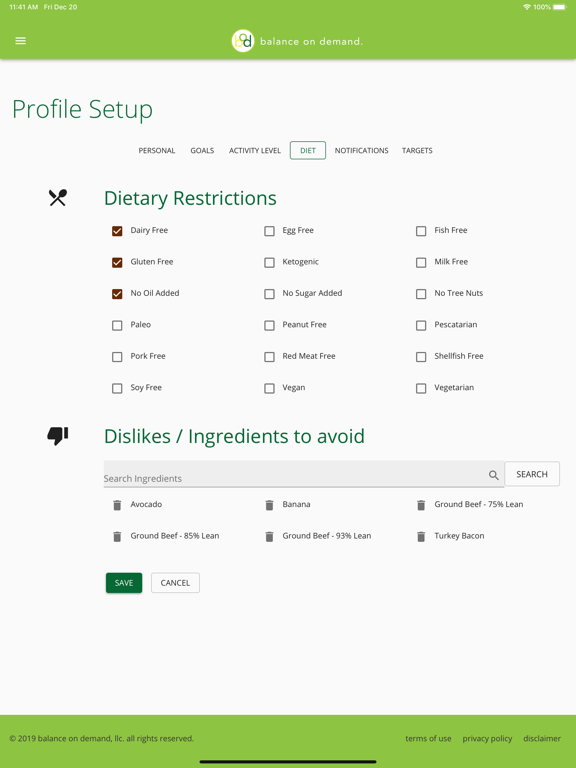 Balance on Demand iPad screenshot 7 - Health & Fitness app