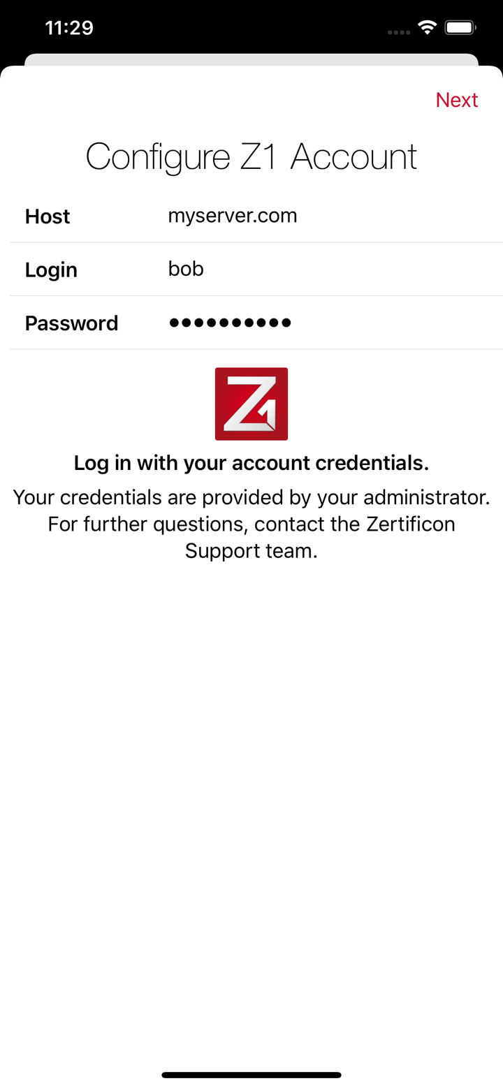 Z1 MyCrypt screenshot 1